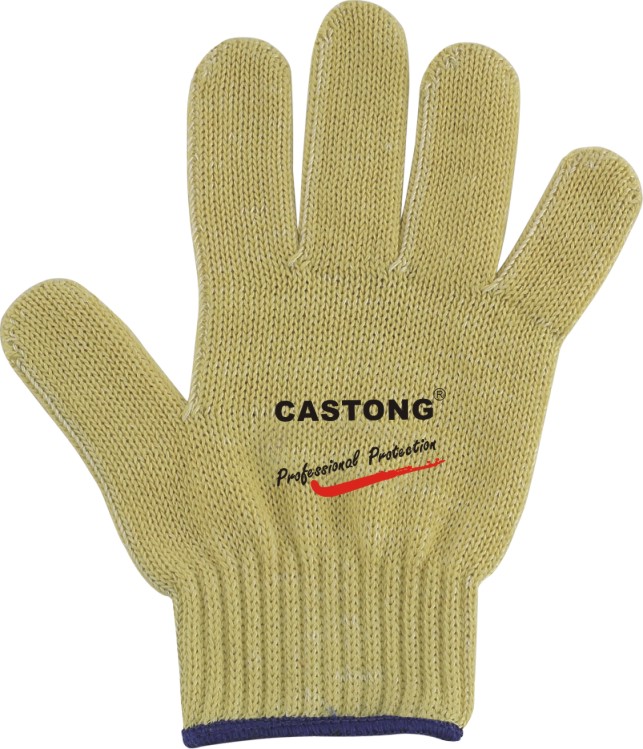 60% Polyester, 40% Para-aramid glove